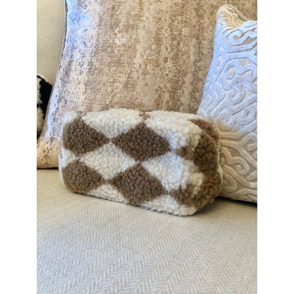 Multi Colored Checkered Makeup Case, Toiletry Bag, Travel Makeup Case - Picture 10 of 10